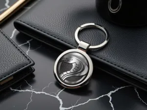 Custom Keyfobs Edition Logo Premium Design